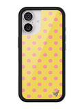 Polka Dot | Yellow and Pink iPhone Case - Aaria Tees Aaria Tees