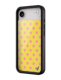 Polka Dot | Yellow and Pink iPhone Case - Aaria Tees Aaria Tees