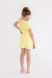 Yellow T-Shirt Dress - Aaria Tees Aaria Tees