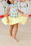 Yellow Twirl Skort - Aaria Tees Aaria Tees