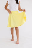 Yellow Twirl Skort - Aaria Tees Aaria Tees