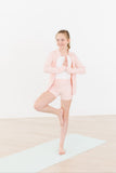 SALE Zen Pink Active Shorty Shorts - Aaria Tees Aaria Tees