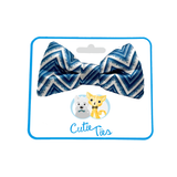 Zig Zag Dog Bow Tie Aaria Tees
