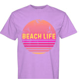 Beach Life Unisex Comfort Colors T Shirt - Aaria Tees Aaria Tees