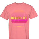 Beach Life Unisex Comfort Colors T Shirt - Aaria Tees Aaria Tees