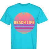 Beach Life Unisex Comfort Colors T Shirt - Aaria Tees Aaria Tees
