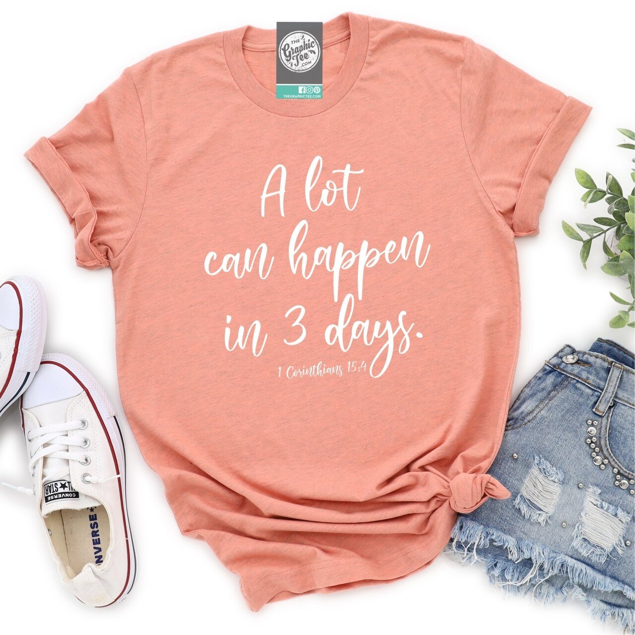 A Lot Can Happen in 3 Days - Unisex Tee - Aaria Tees Aaria Tees