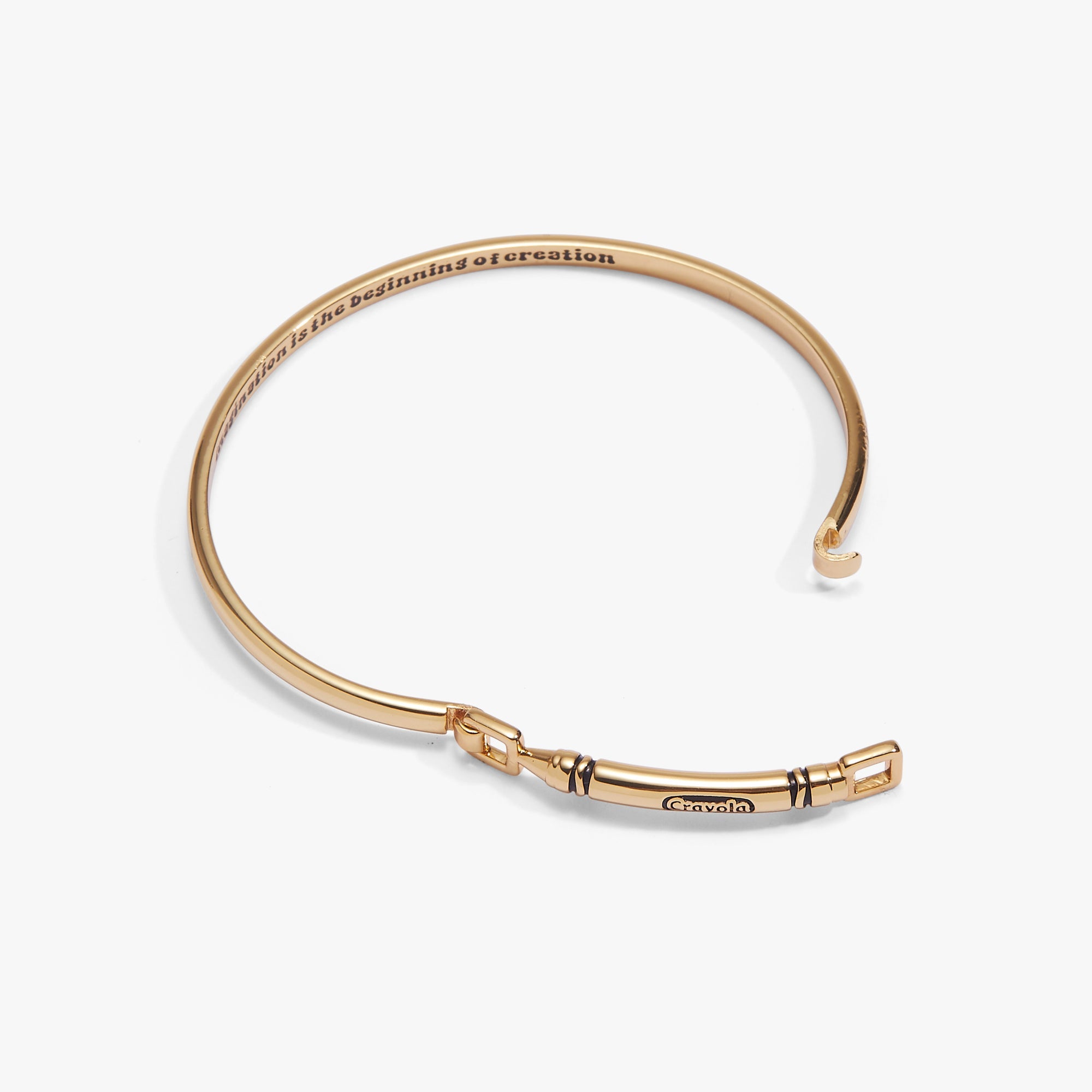 Crayola Metal Crayon Tension Bangle - Aaria Tees Aaria Tees