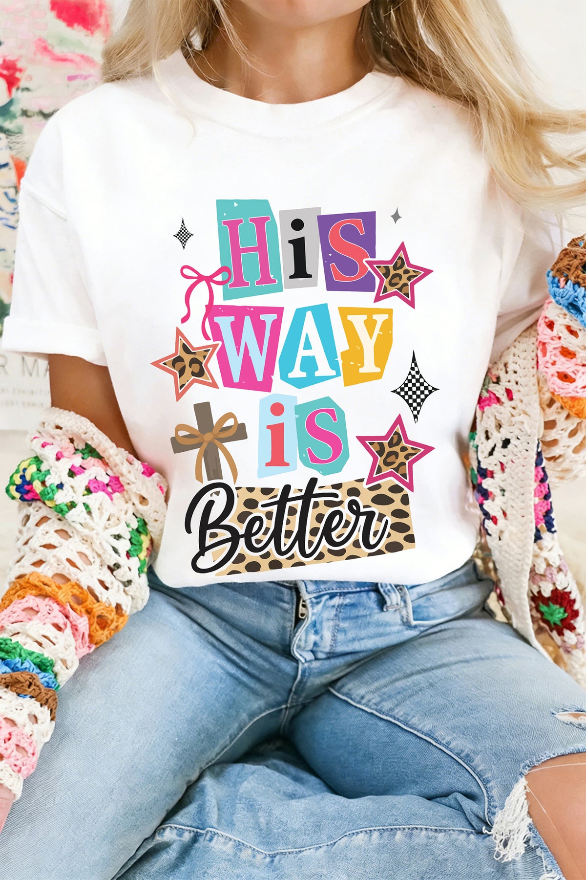 White His Way Is Better Easter Celebration Tee - Aaria Tees
