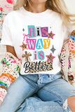 White His Way Is Better Easter Celebration Tee - Aaria Tees Aaria Tees