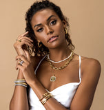 Abby Chain Ring Aaria Tees