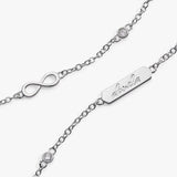 Abuela Infinity Chain Double Strand Bracelet - Aaria Tees Aaria Tees