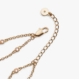 Abuela Infinity Chain Double Strand Bracelet - Aaria Tees Aaria Tees
