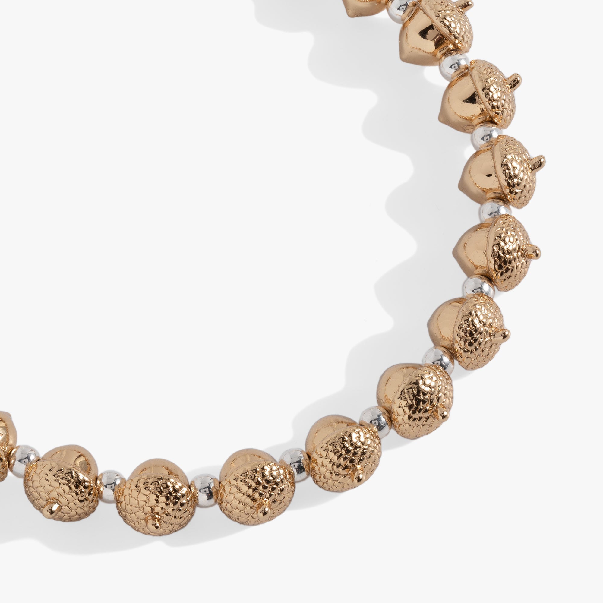 Acorn Beaded Bangle - Aaria Tees Aaria Tees