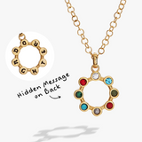 Daughter Hidden Message Acrostic Necklace - Aaria Tees Aaria Tees
