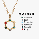 Mother Hidden Message Acrostic Necklace - Aaria Tees Aaria Tees