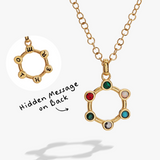 Mother Hidden Message Acrostic Necklace - Aaria Tees Aaria Tees