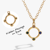 Wife Hidden Message Acrostic Necklace - Aaria Tees Aaria Tees