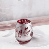 Pink Butterfly Stemless Wine Glasses Aaria Tees