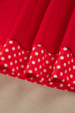 Sail Blue Polka Dot Letter Print Contrast Trim Mock Neck Sweatshirt Aaria Tees