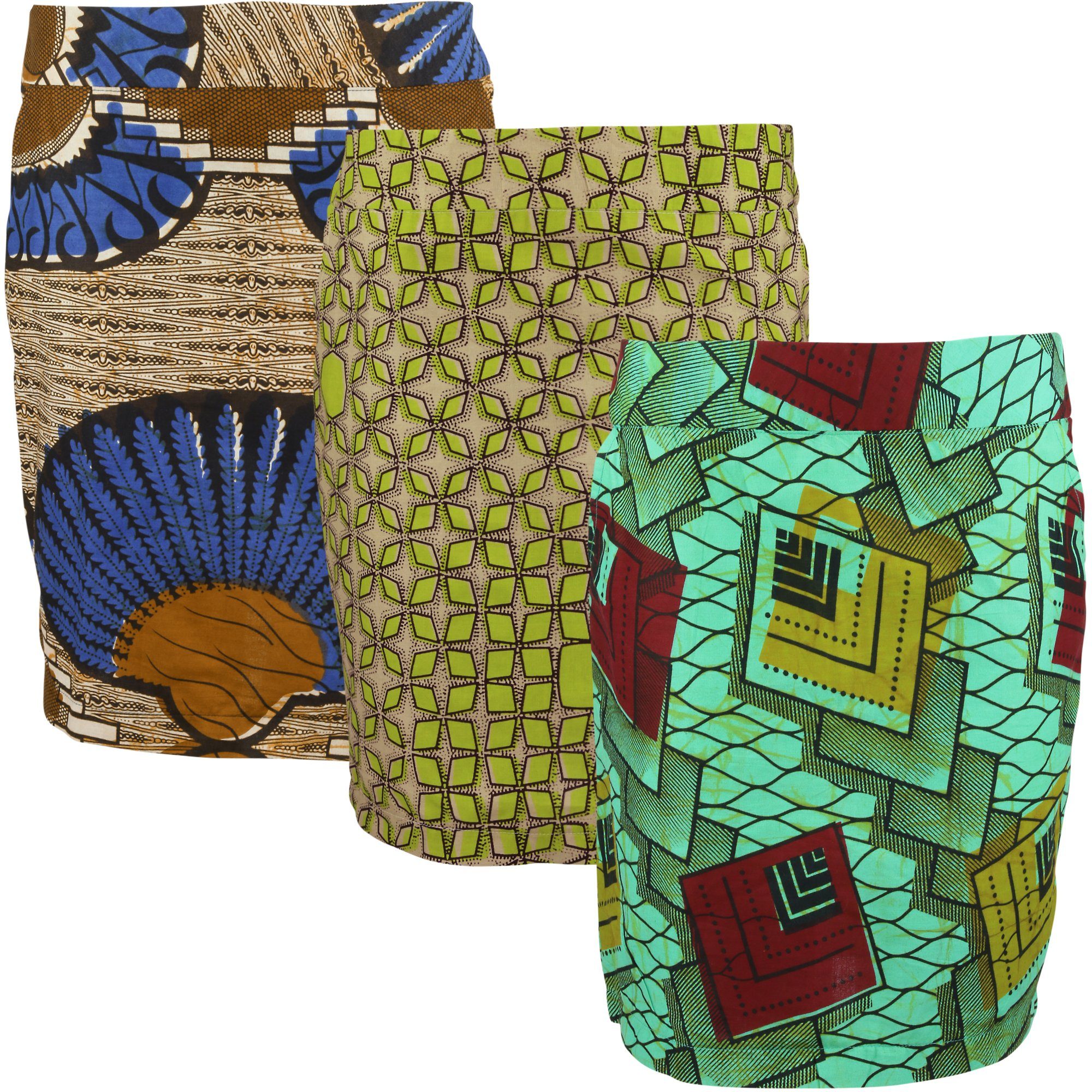 African Kitenge Pencil Skirt - Aaria Tees Aaria Tees