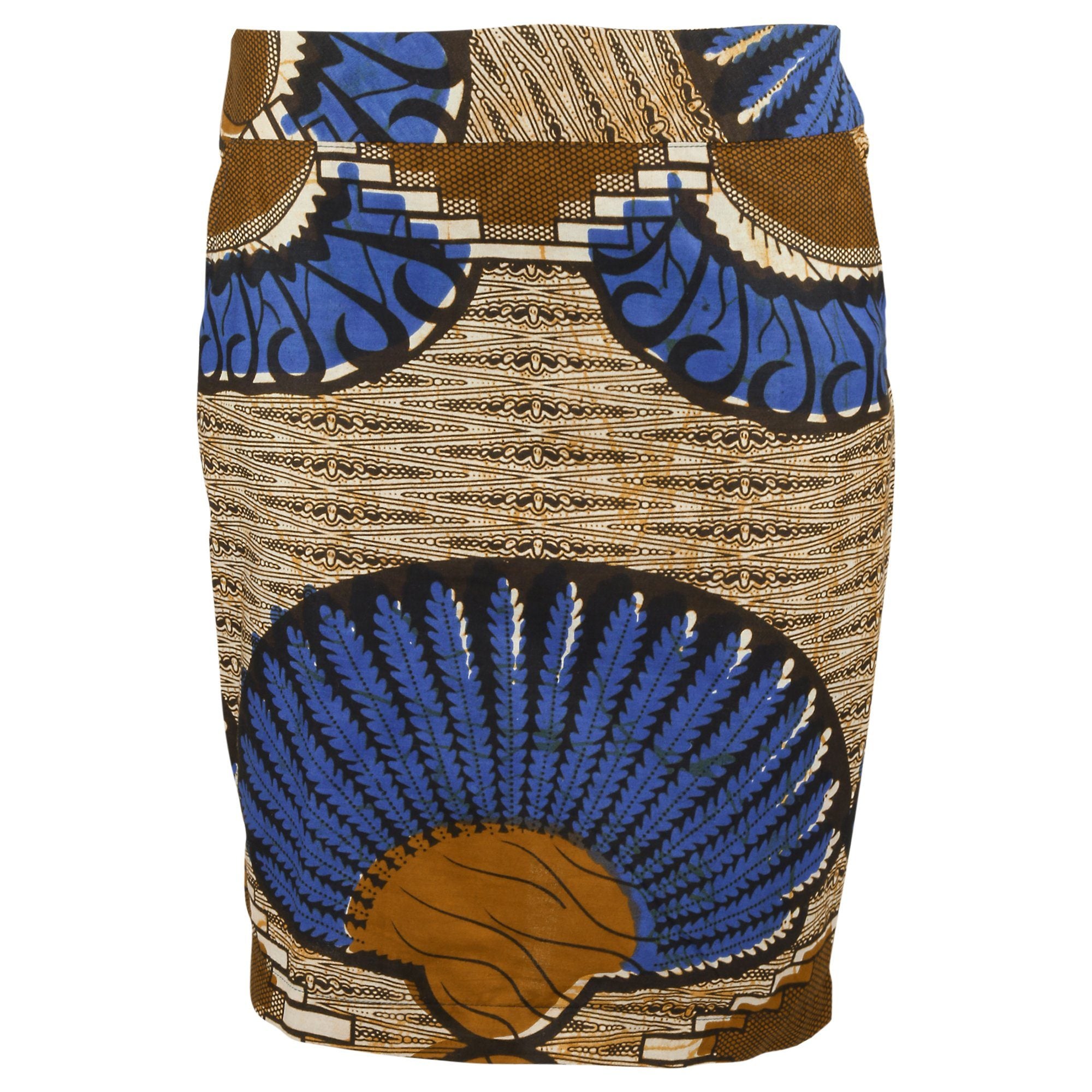 African Kitenge Pencil Skirt - Aaria Tees Aaria Tees