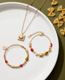 Pasta Girl 'Anything Is Pastable' Ravioli Locket Pendant - Aaria Tees Aaria Tees