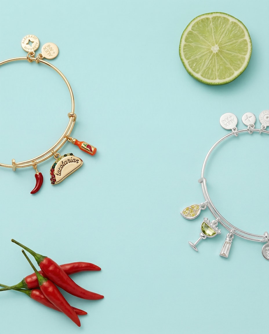 'Tacotarian' Multi Charm Bangle - Aaria Tees Aaria Tees