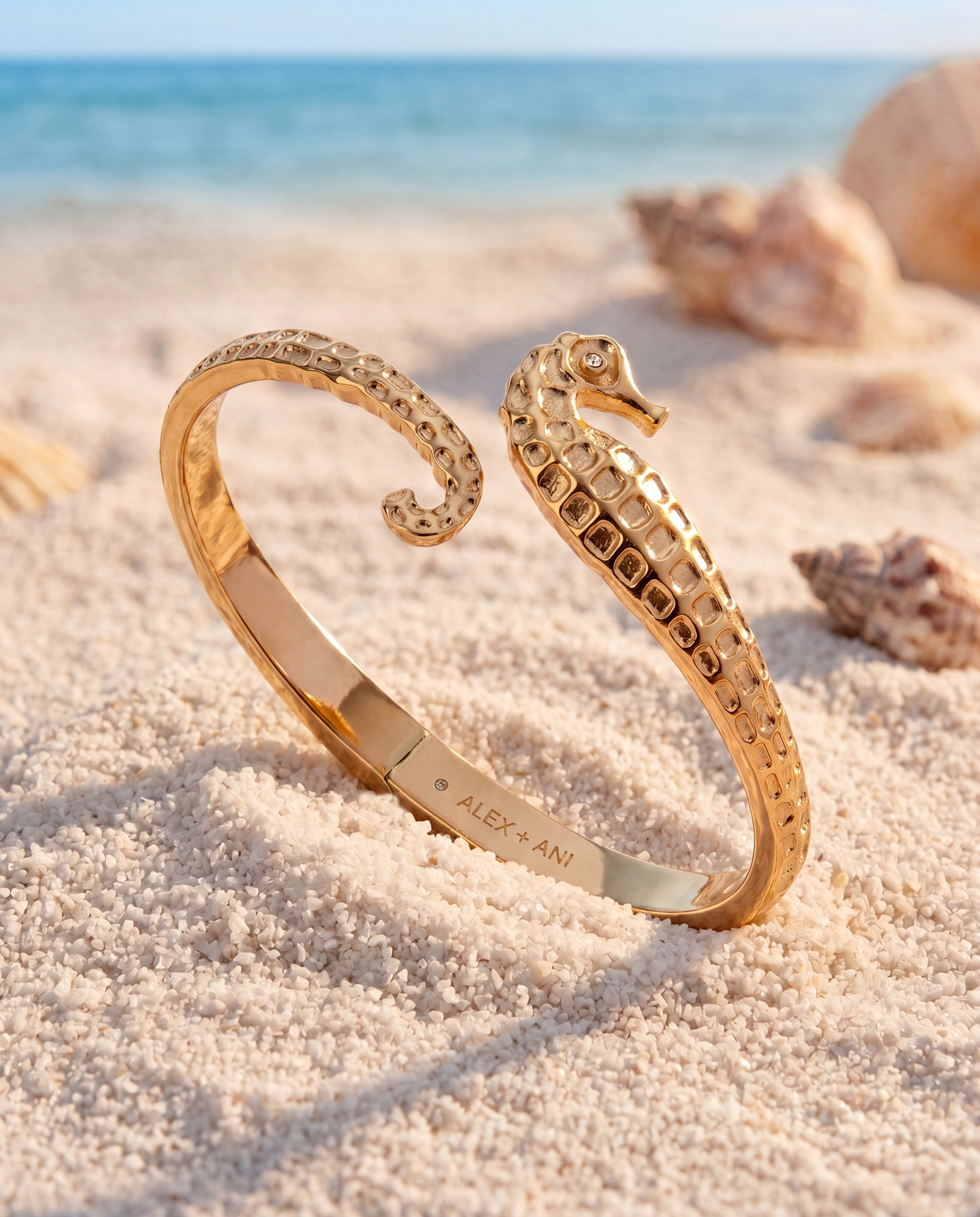 Seahorse Bypass Cuff - Aaria Tees Aaria Tees