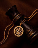 'Always Think One Move Ahead' Chess Spinner Pendant - Aaria Tees Aaria Tees