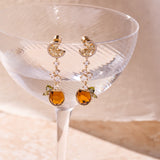 Spritz O Clock Statement Earring - Aaria Tees Aaria Tees