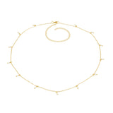 Alina Pearl Belly Chain Aaria Tees
