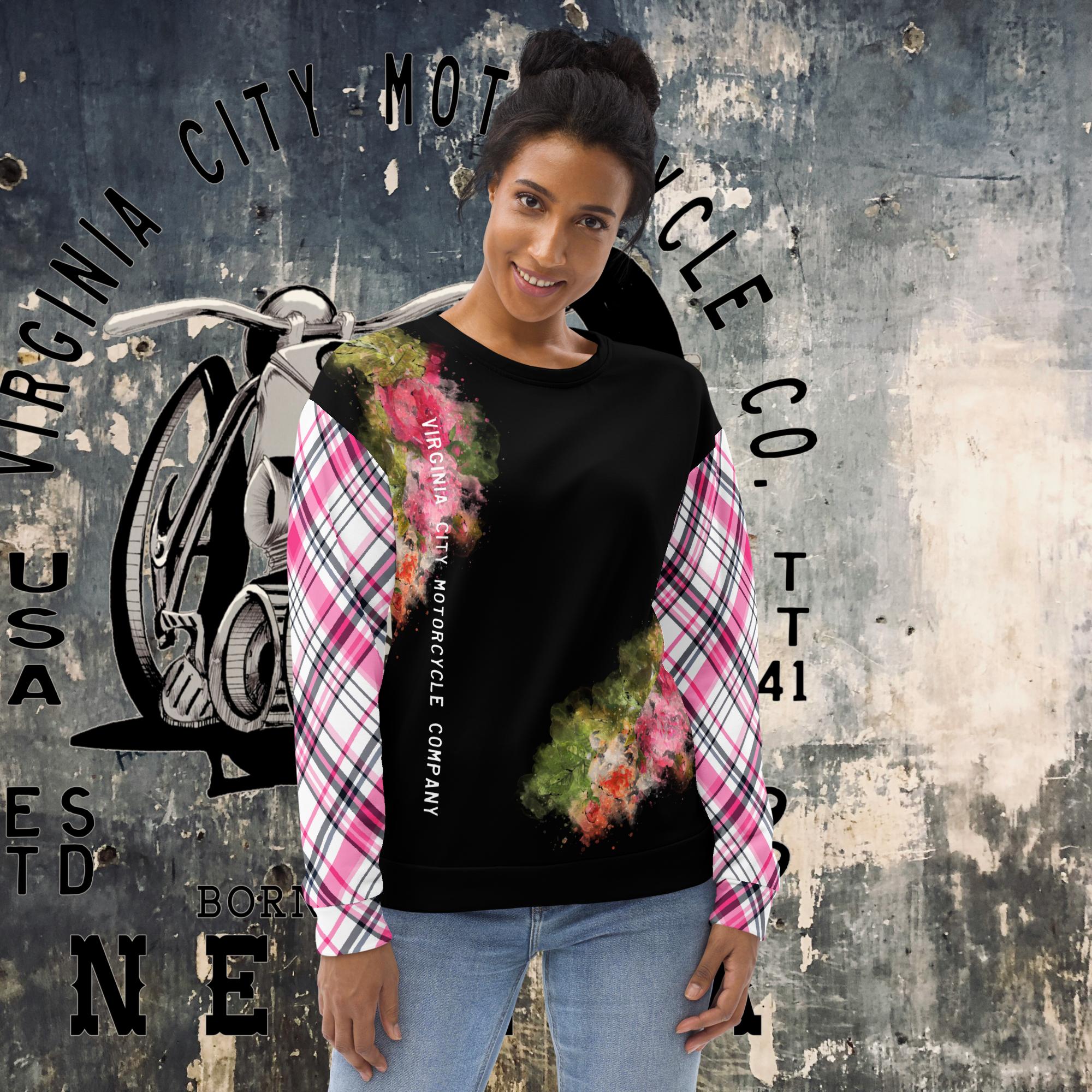 V-Twin Valentine Love Sweatshirt for Her | Perfect Valentine's Gift - Aaria Tees Aaria Tees