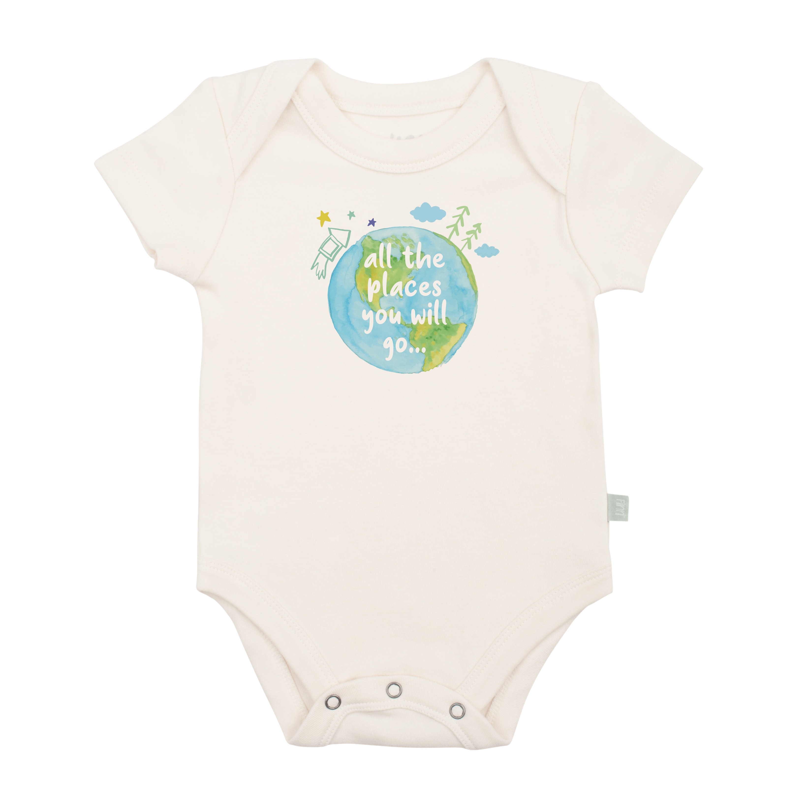 graphic bodysuit | places you will go - Aaria Tees Aaria Tees