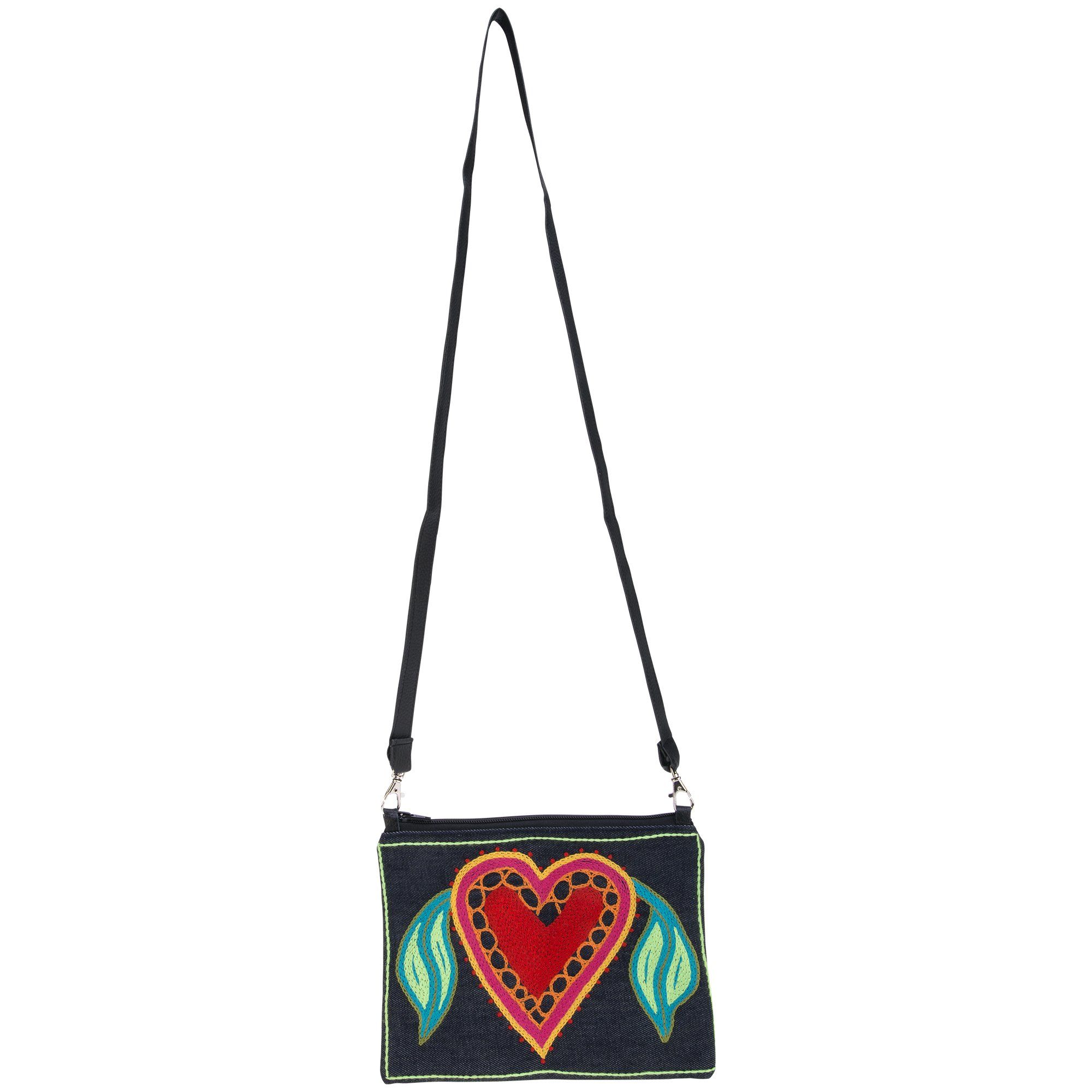 Amarasti Embroidered Sling Bag - Aaria Tees Aaria Tees