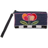 Amarasti Embroidered Wristlet - Aaria Tees Aaria Tees