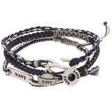 Military Hat Woven Bracelet Trio - Aaria Tees Aaria Tees