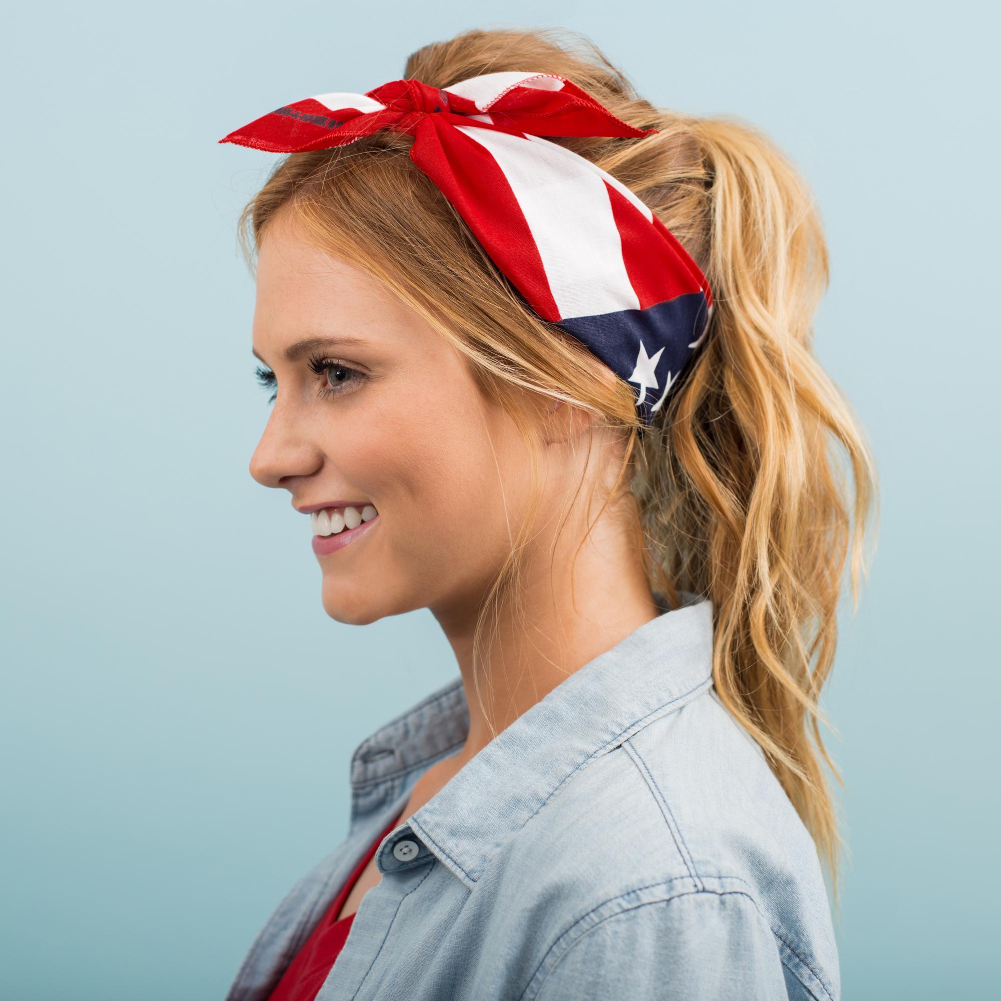 American Flag Bandana - Aaria Tees Aaria Tees