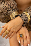 Amina Wrap Bracelet -10 Row Aaria Tees