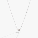 April Birthstone Precious Pendant Necklace - Aaria Tees Aaria Tees