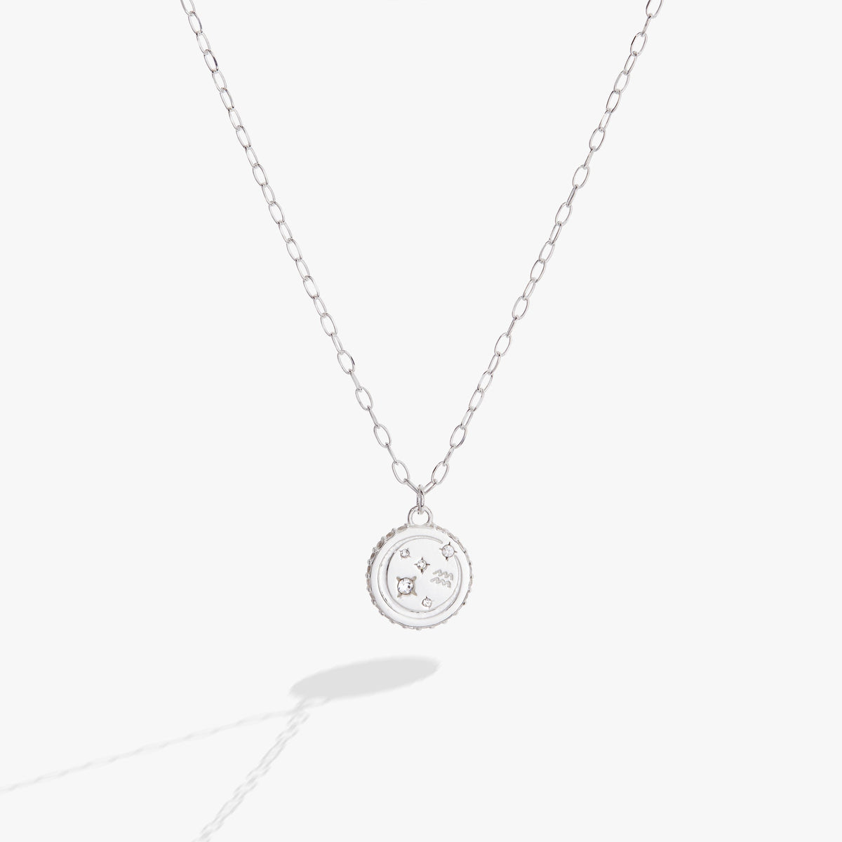 Aquarius Zodiac Precious Necklace - Aaria Tees