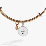Aries Zodiac Charm Bangle - Aaria Tees Aaria Tees