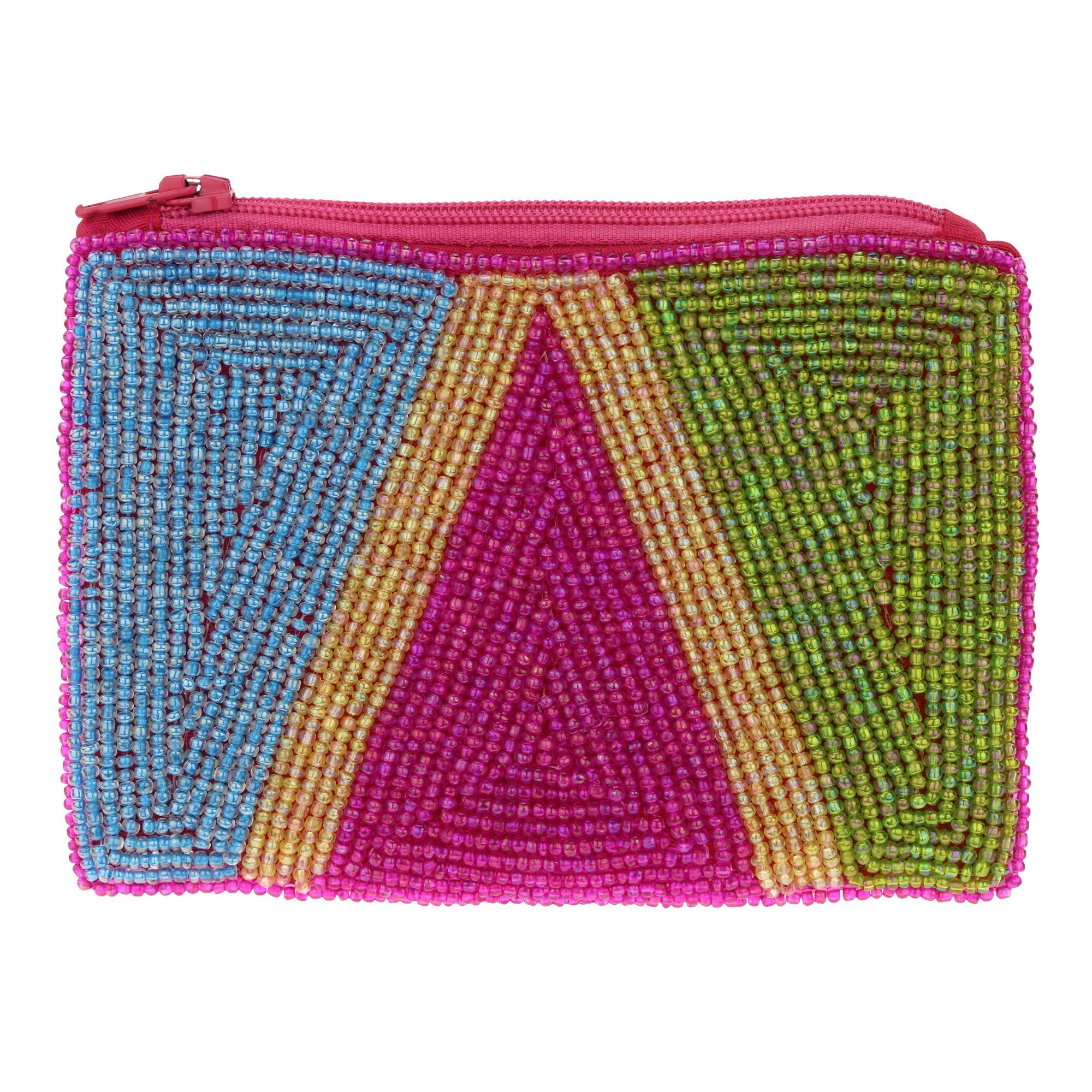 Art Smart Beaded Pouch - Aaria Tees Aaria Tees