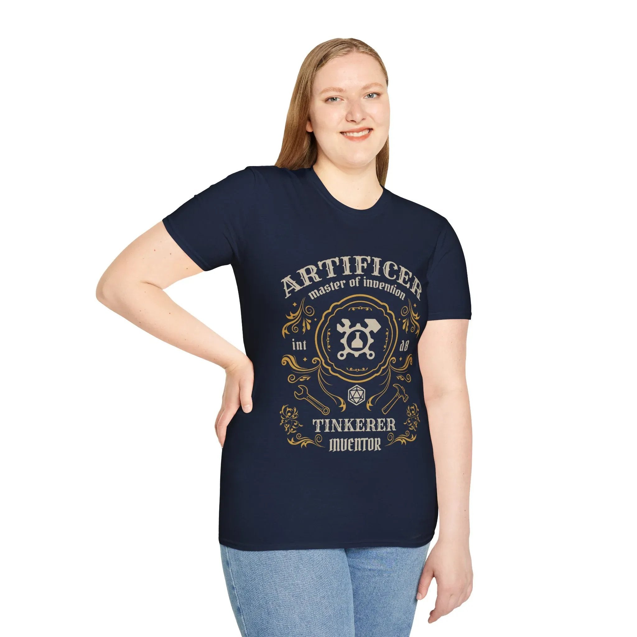 Artificer Class Vintage Label T-Shirt - Aaria Tees Aaria Tees