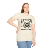 DnD Artificer Class University T-Shirt - Aaria Tees Aaria Tees