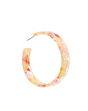 Ashley Medium Hoop Earrings - Autumn Bouquet - Aaria Tees Aaria Tees