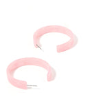 Ashley Medium Hoop Earrings - Ballet Slipper - Aaria Tees Aaria Tees