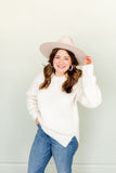 Ashley Medium Hoop Earrings - Ballet Slipper - Aaria Tees Aaria Tees