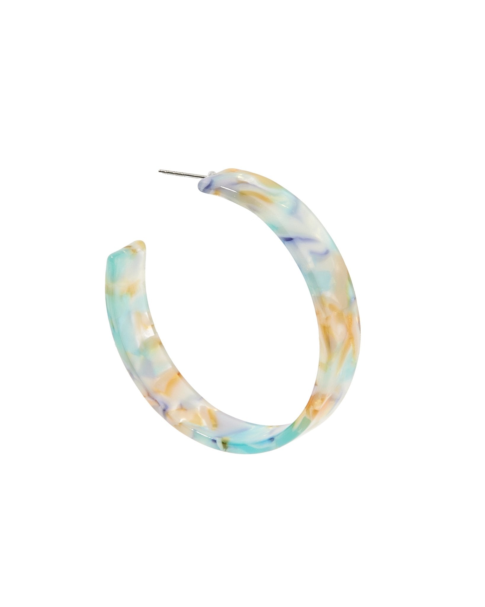 Ashley Medium Hoop Earrings - Mother Ginger - Aaria Tees Aaria Tees
