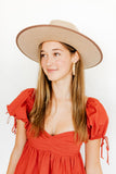 Ashley Mega Hoop Earrings - Desert Sand - Aaria Tees Aaria Tees